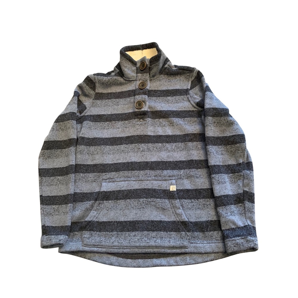 Avalanche‎ Outdoor Supply Company Women's Striped Fleece Lined Pullover Sweater